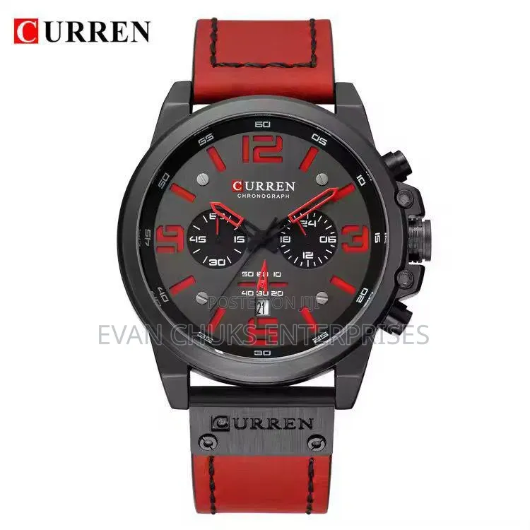 Curren Leather Chronograph