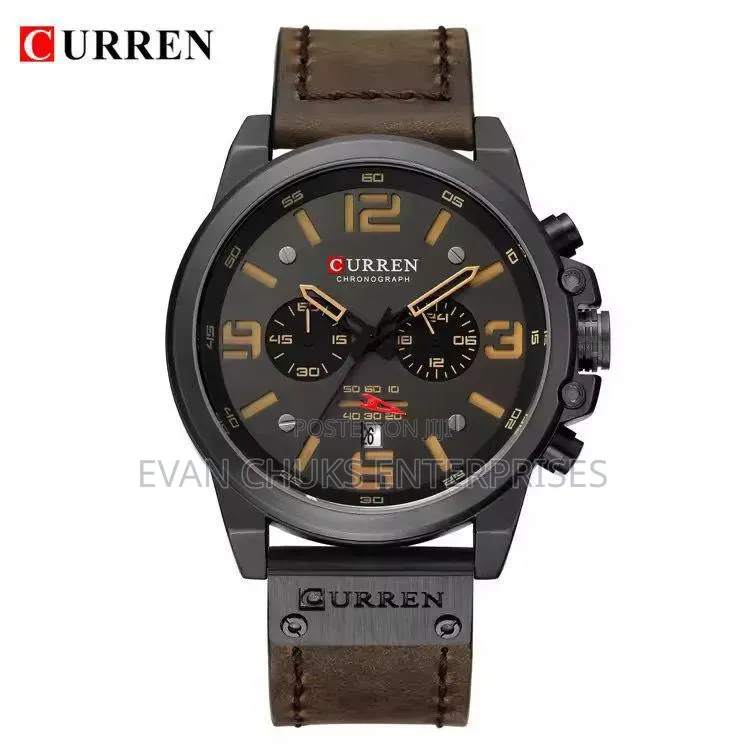 Curren Leather Chronograph