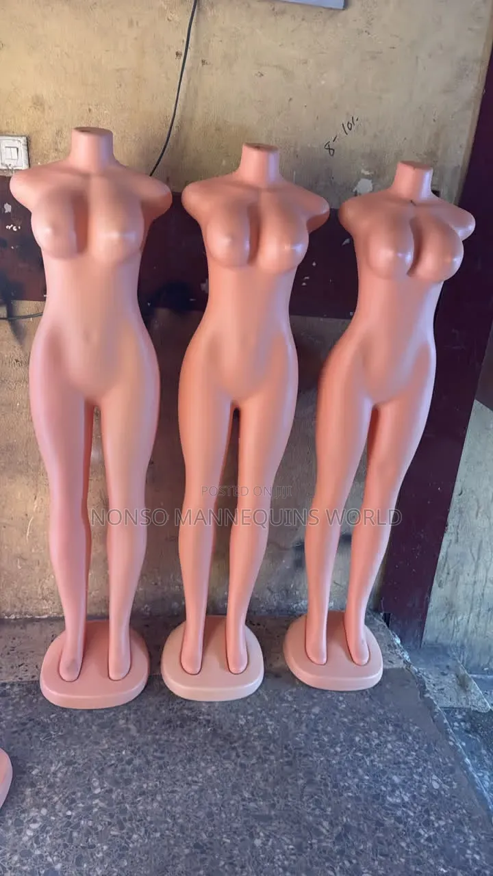 Size 10 Female Armelss Plastic Display Mannequin