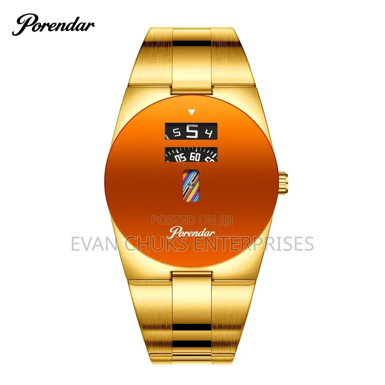 Poedager Chain. Watch Waterproof With Sapphire Glass