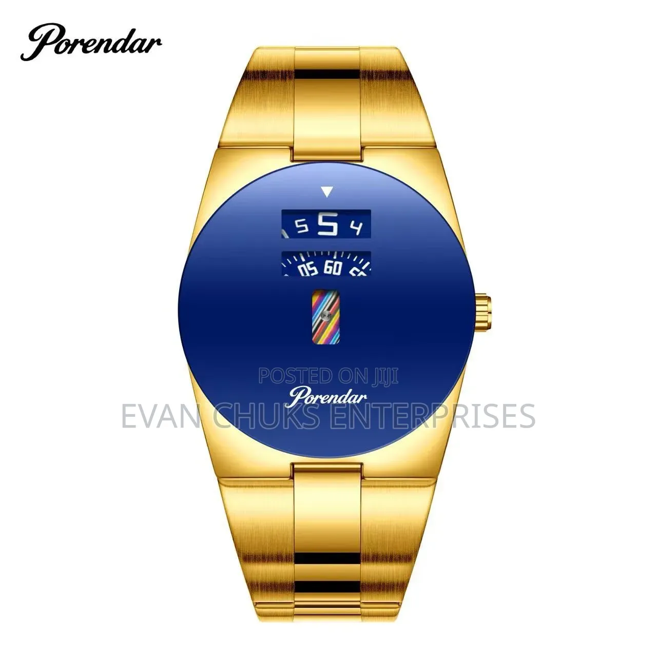 Poedager Chain. Watch Waterproof With Sapphire Glass