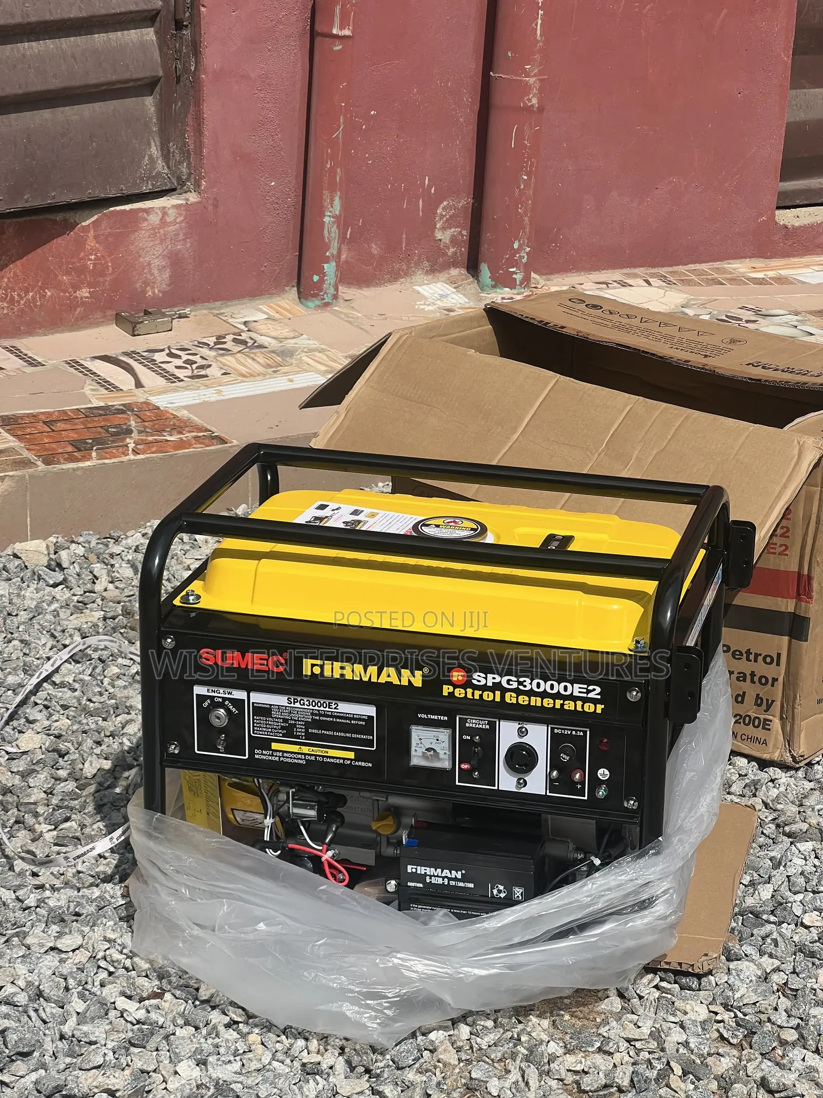 Sumec Firman Spg3000e2 4.5kva Key Start 100% Copper Coil