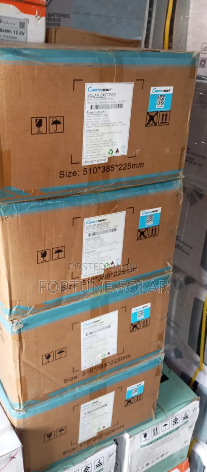 Cworth 2.5kwh 25V LifePO4 Lion Lithium Battery