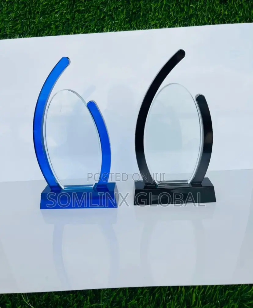 Glass Plaque Available A7 With Printing