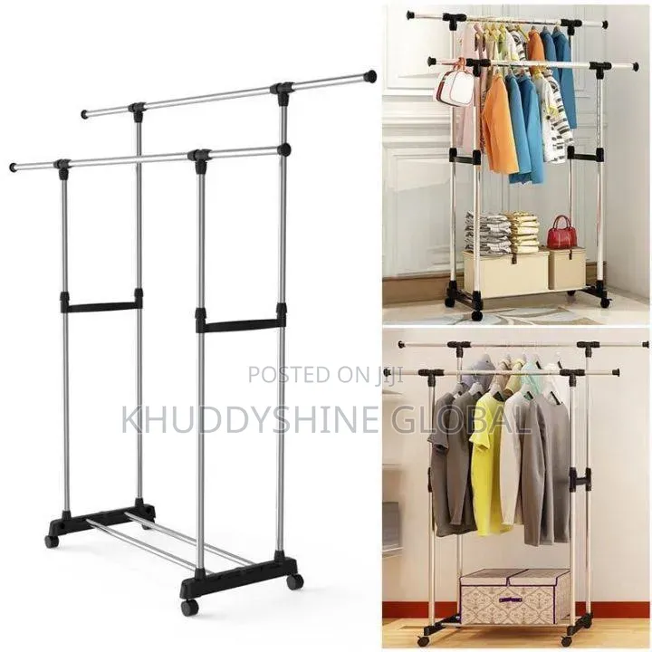 Extendable Double Pole Hanger