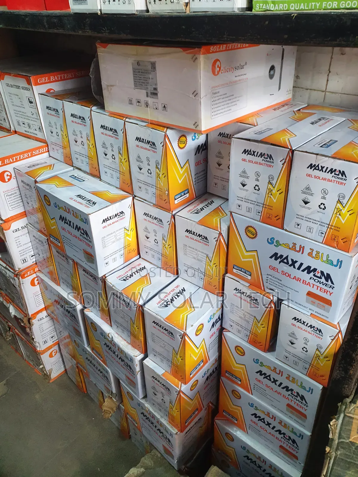 Maximum Dry Cell Battery 130ah 12v