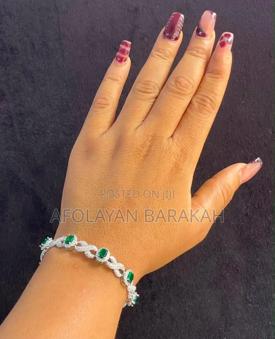 Rhinestone/Cz Tennis Bracelet