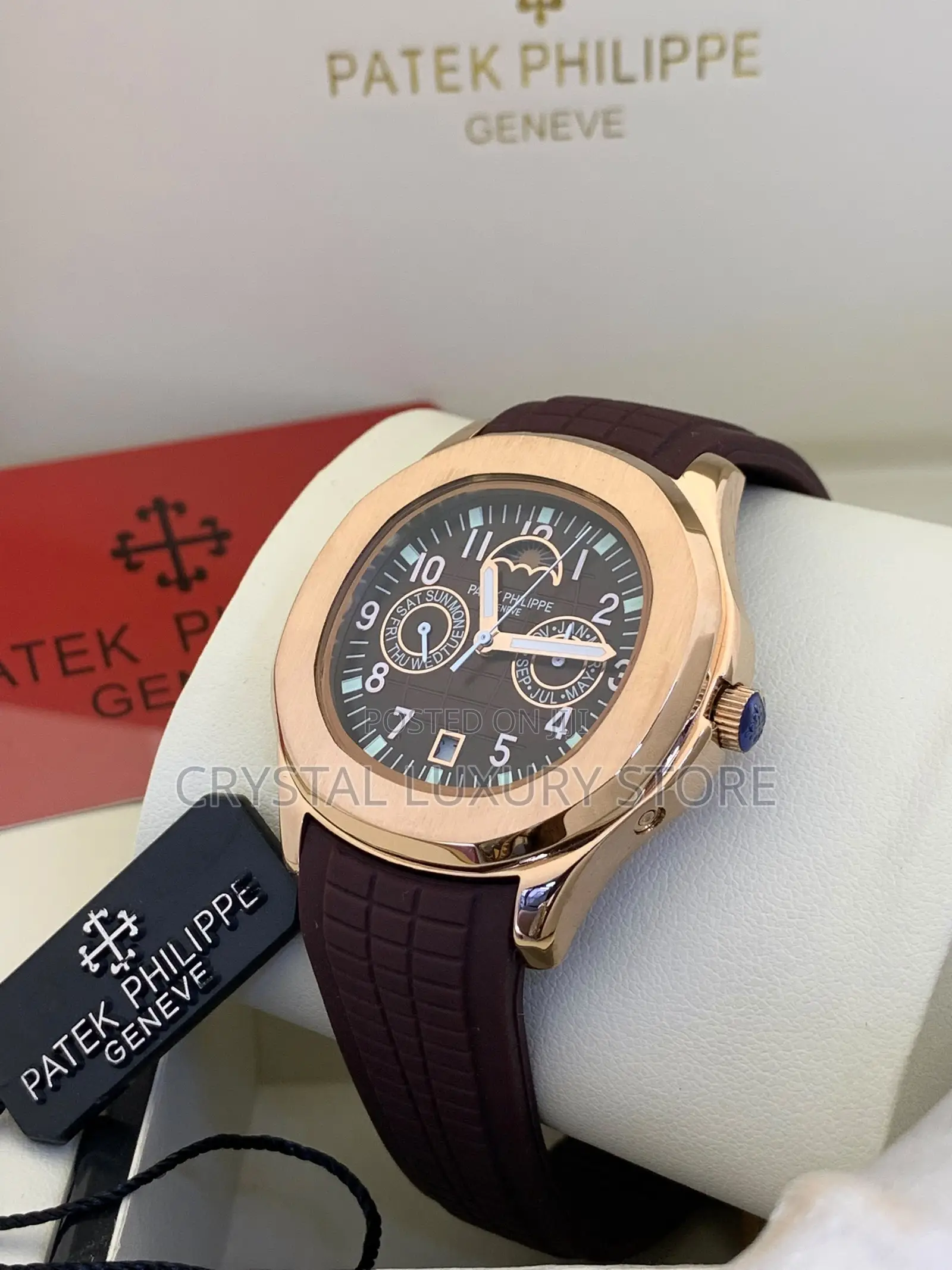 Patek Philippe Quality Luxury Men Automatic Engine Wristwatch