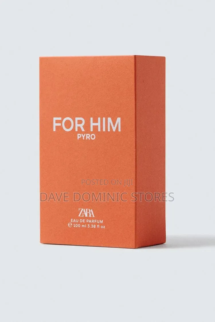 Zara for Him Pyro Eau De Parfum 100ml (3.38 Fl. Oz.) 100% Authentic