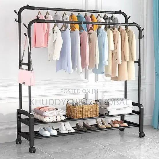 60kg Multifunctional Cloth Rack
Available in White and Black
