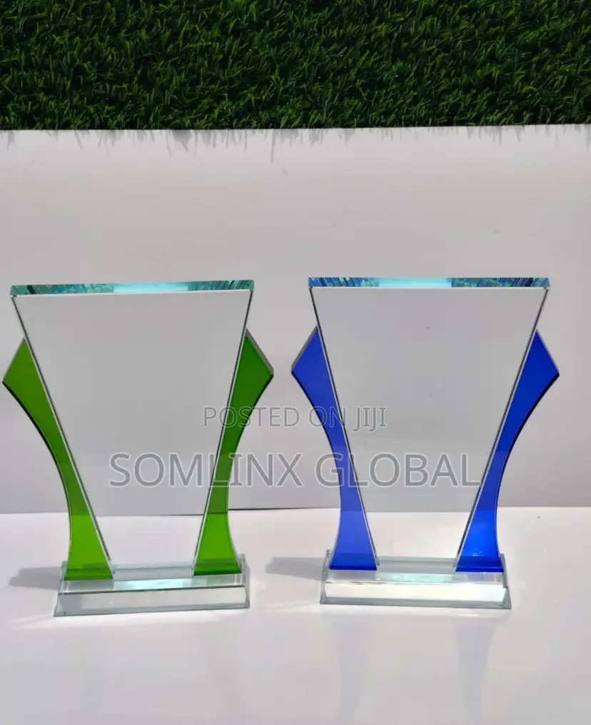 Glass Plaque, Transparent Base M