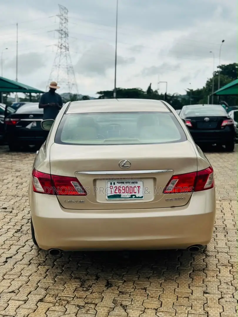 Lexus ES 350 2007 Gold
