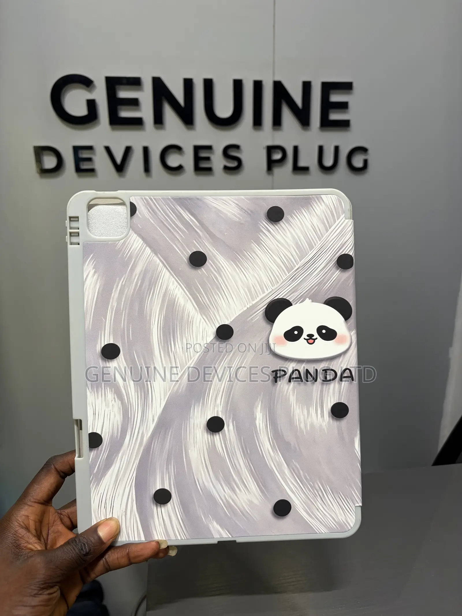 Cute Kawaii Panda for iPad Pro 13 Inch Case (M5/M4) With Pencil Holder