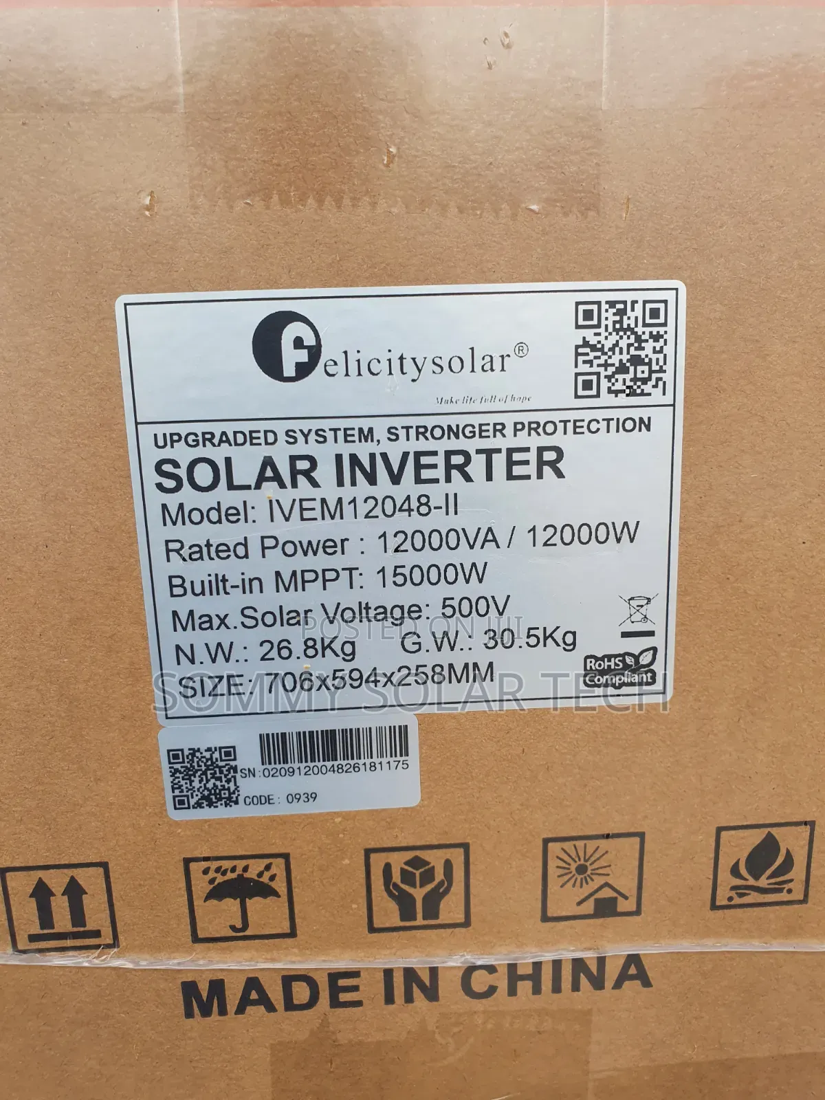 Felicity Solar Hybrid Inverter