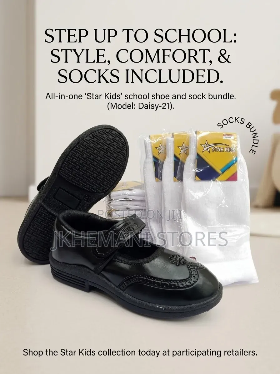 Girls School Shoes(26-42)