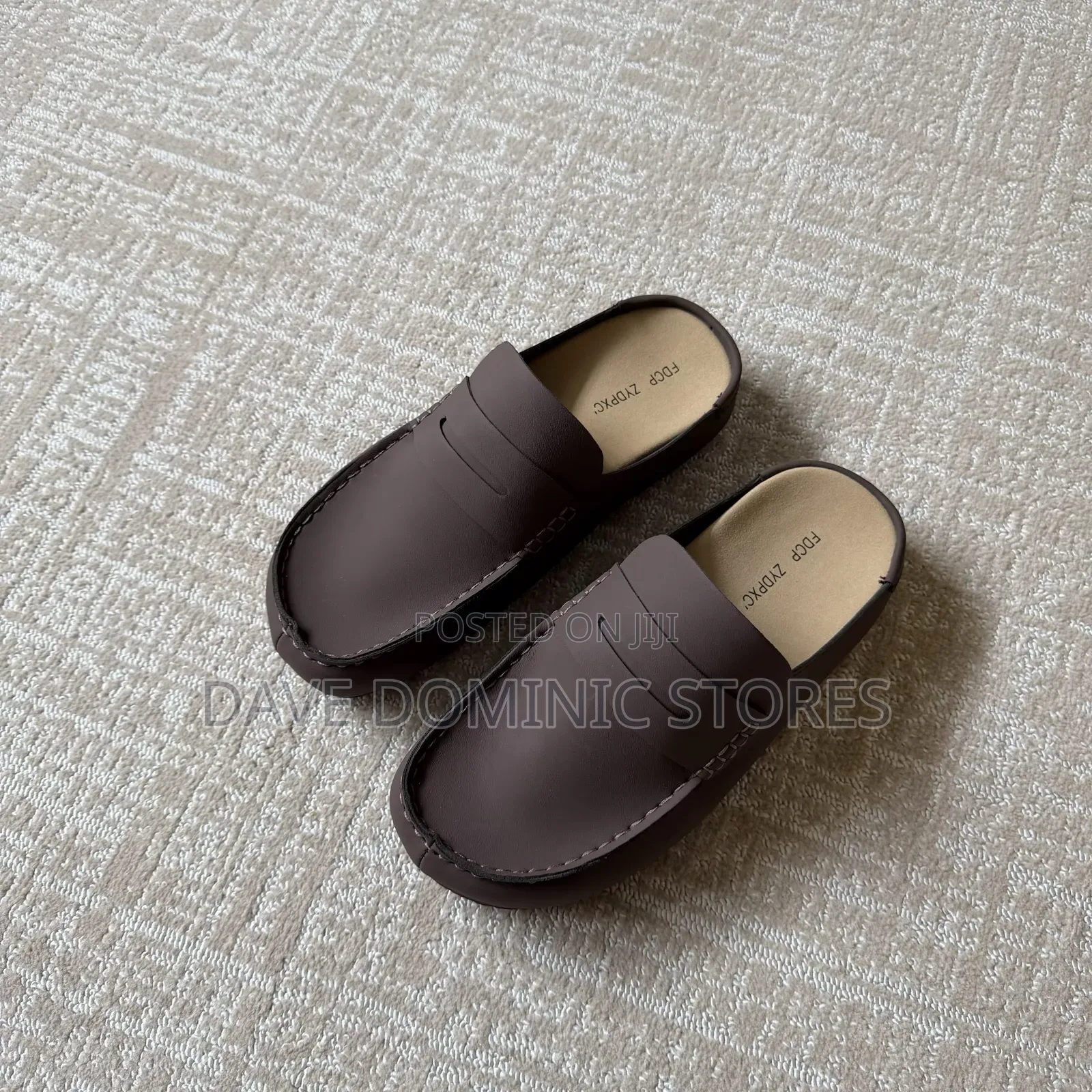 The Naple Wrapped Oil Leather Mules in Two Colors