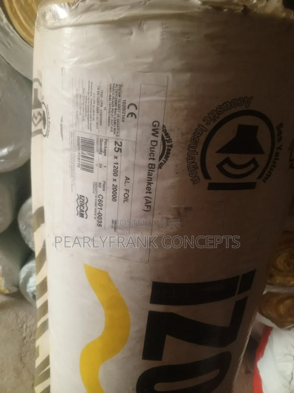 Izocam Fiberglass 25mm