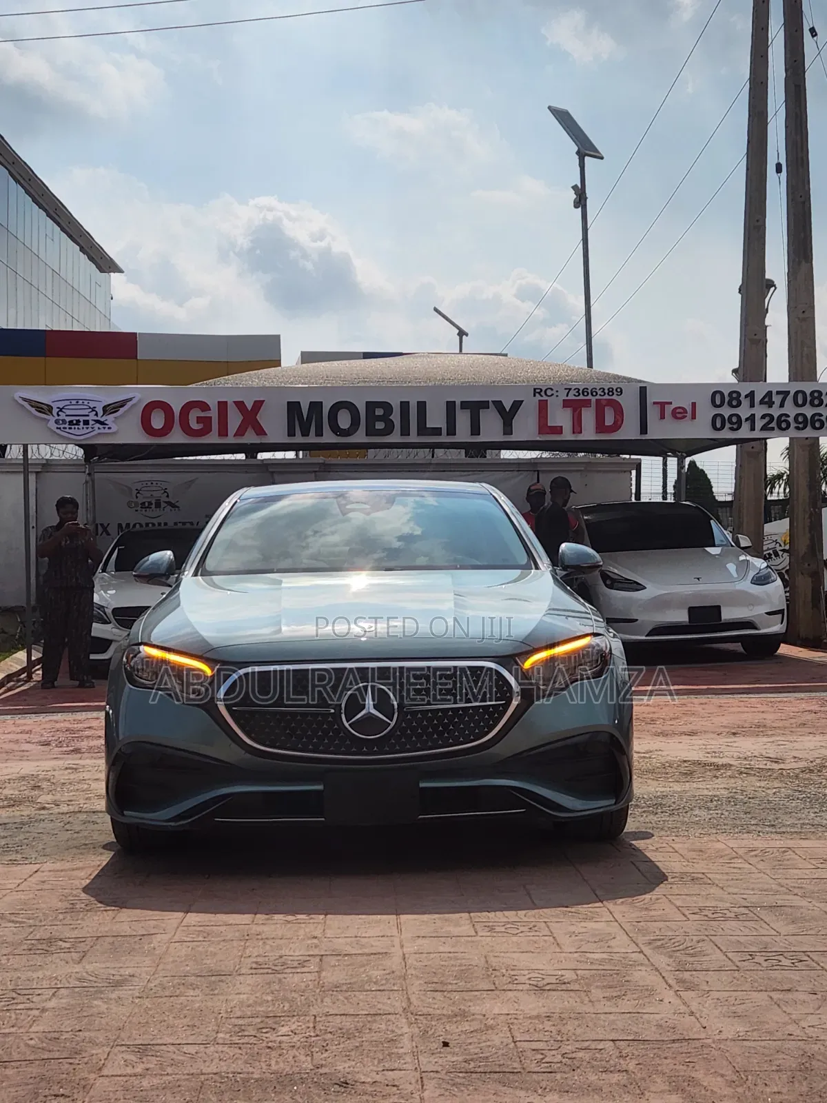 New Mercedes-Benz E350 2024 Green