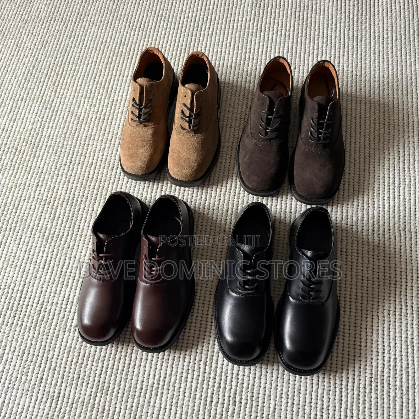 The Runway Suede Oxford Shoe