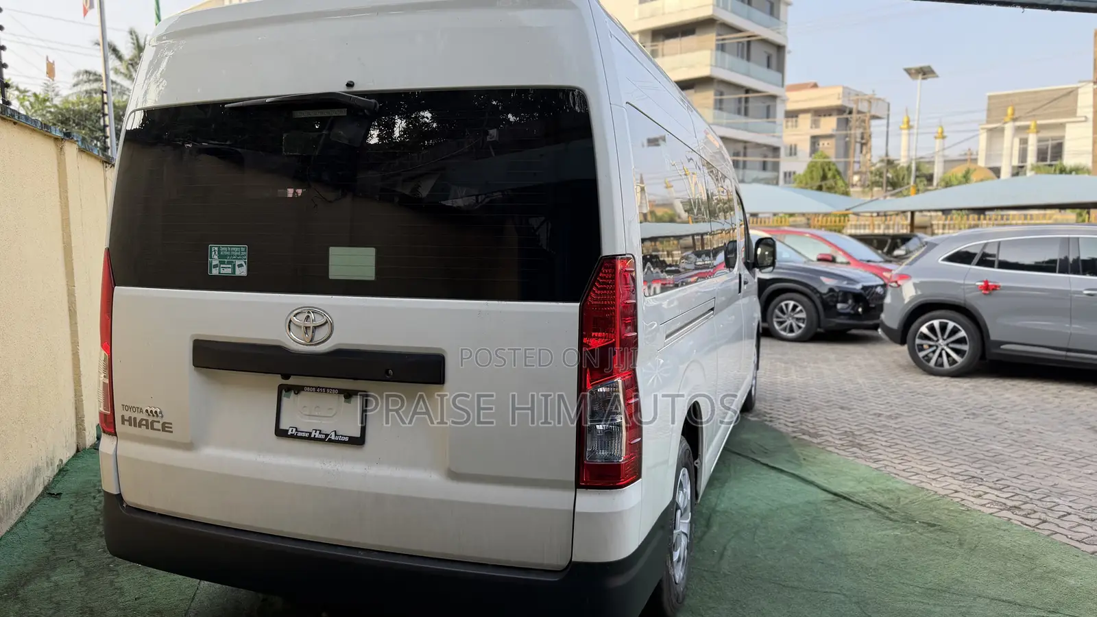 New Toyota HiAce 2025 White