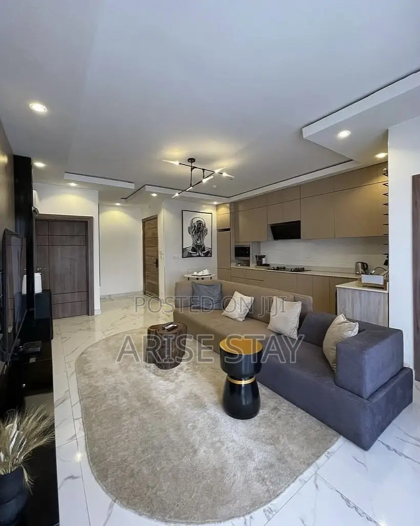 1-Bedroom Shortlet With Private Office, Pool Gym | Lekki Phase 1