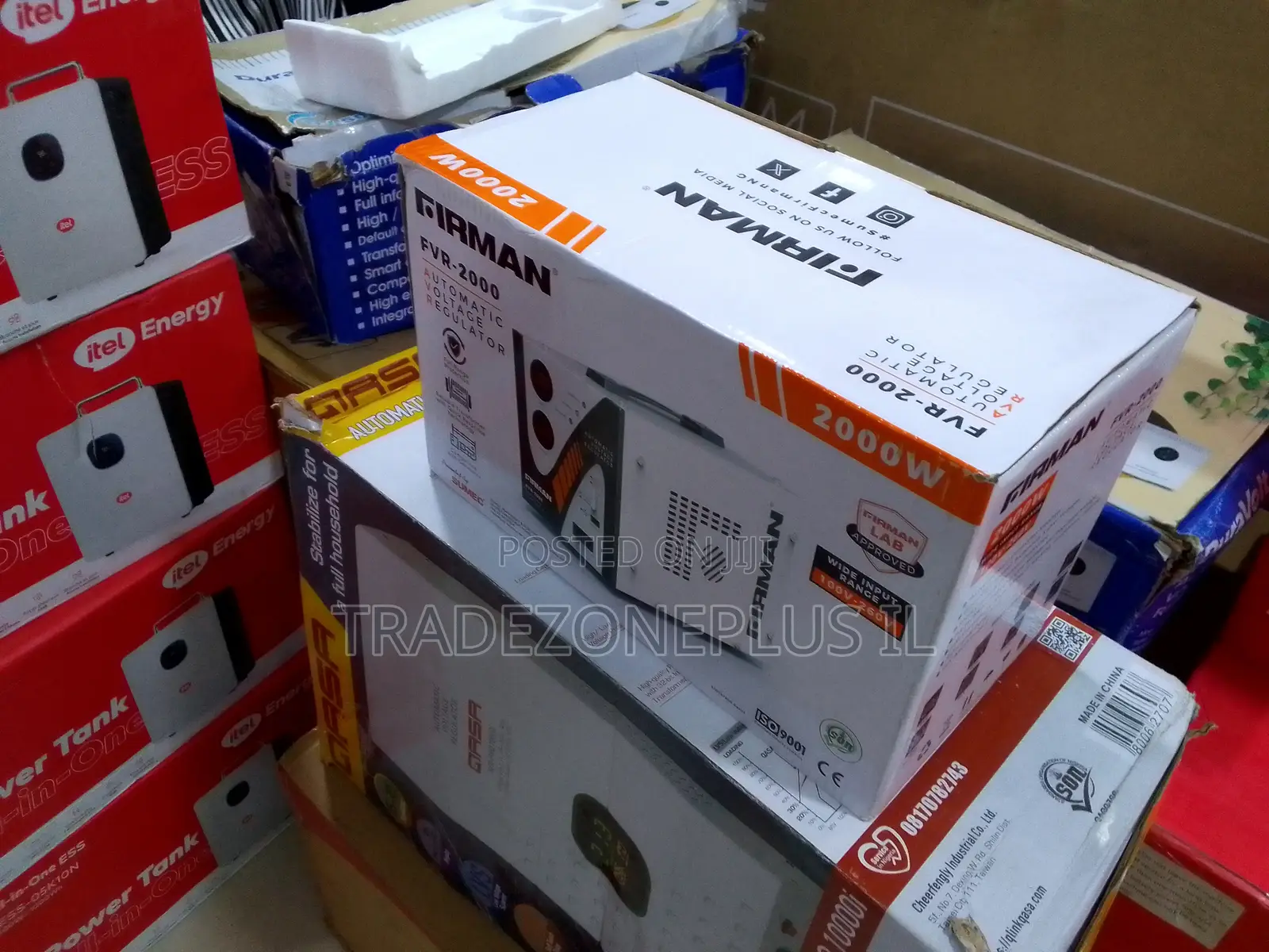 FIRMAN FVR-2000 2KW AVR Voltage Stabilizer – Give Compatible Appliance