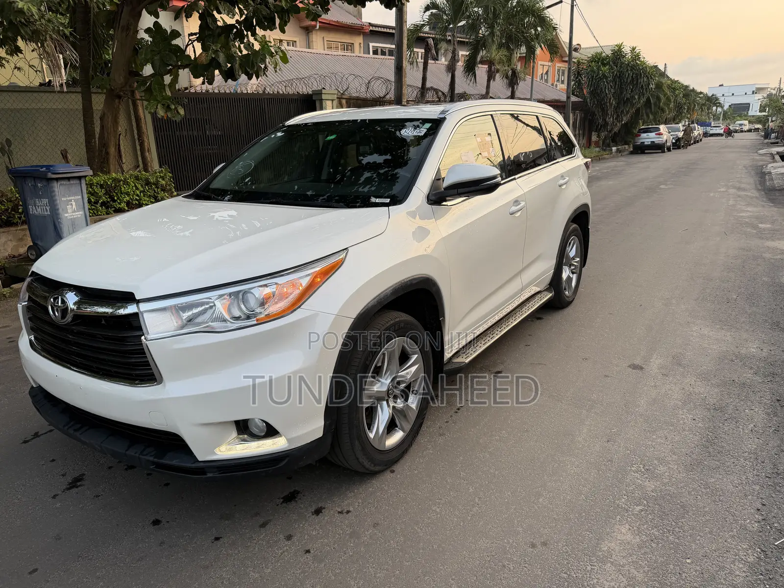 Toyota Highlander Limited Platinum V6 4x4 (3.5L 6cyl 6A) 2016 White