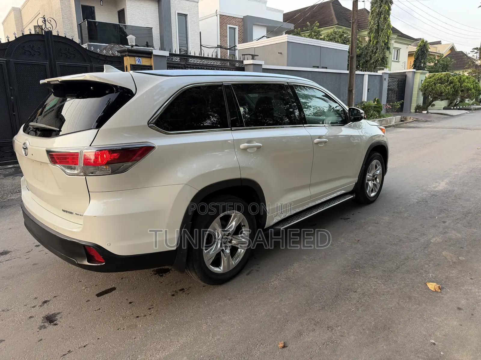 Toyota Highlander Limited Platinum V6 4x4 (3.5L 6cyl 6A) 2016 White