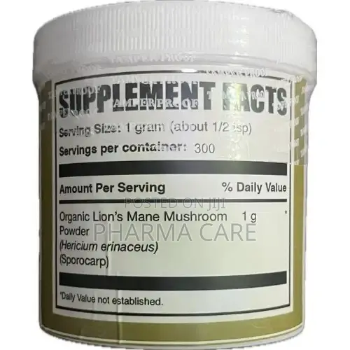 Lion's Mane Mushroom Extract Powder 300g- 300servings