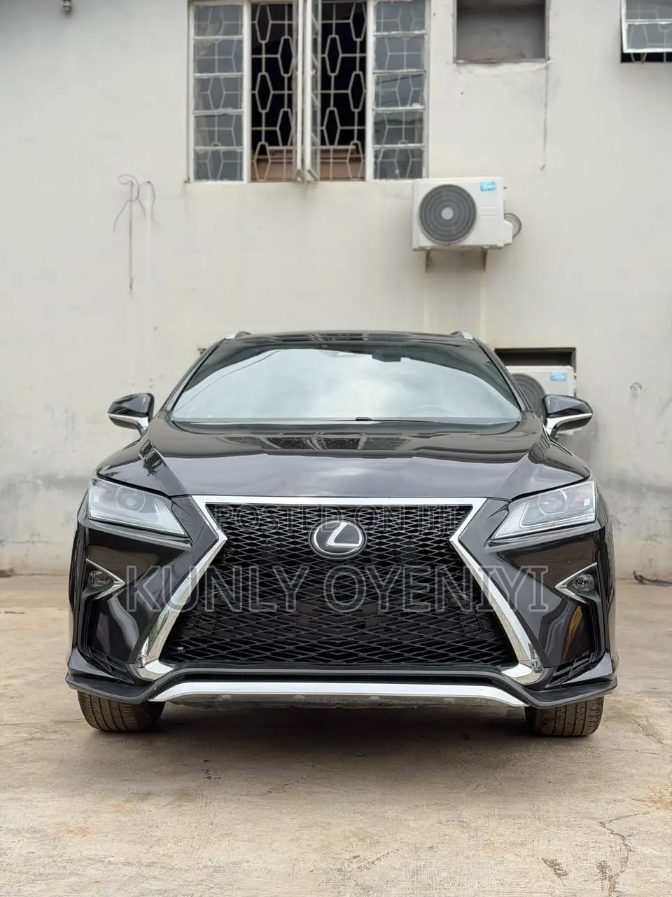Lexus RX 350 F Sport AWD 2017 Black