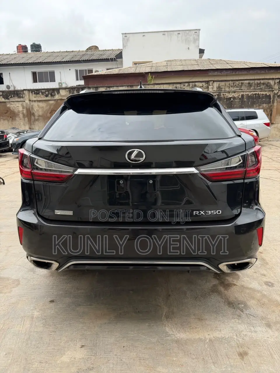 Lexus RX 350 F Sport AWD 2017 Black
