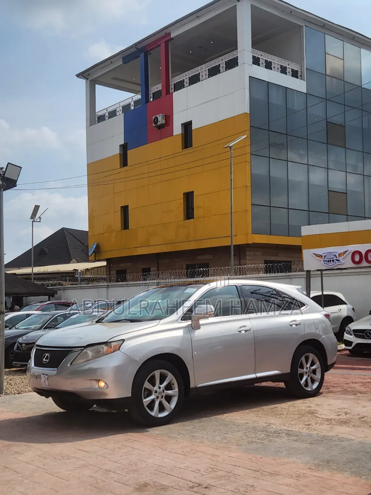 Lexus RX 2011 Silver