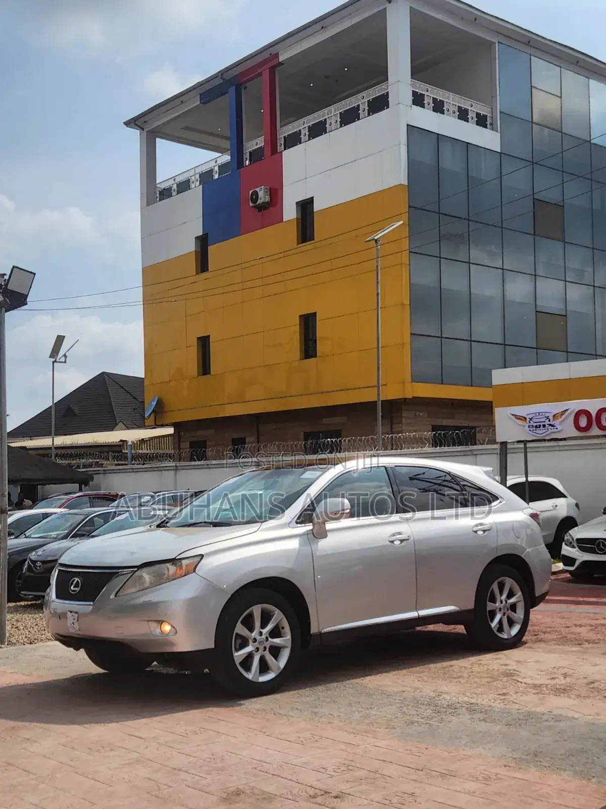 Lexus RX 2011 Silver