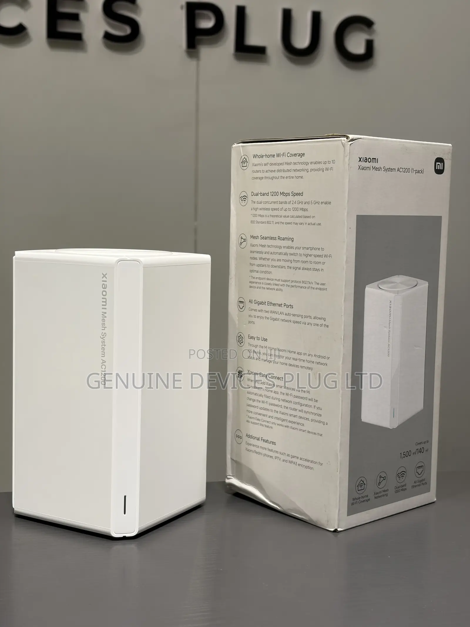XIAOMI Mi Router Mesh System AC1200 2.4GHz/5GHz WiFi Dual-Band