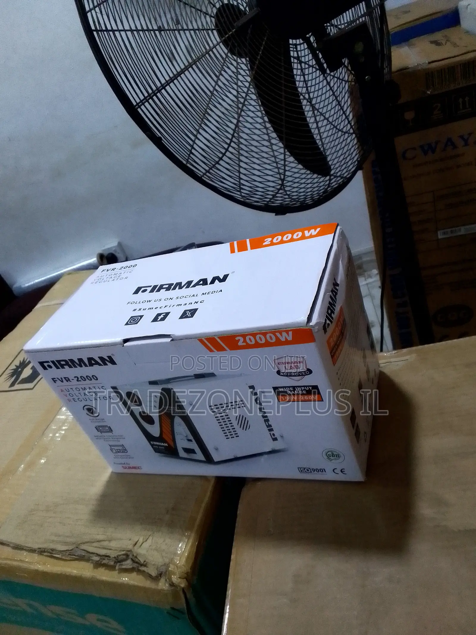 FIRMAN FVR-2000 Automatic Voltage Protector – Its Regulation System He