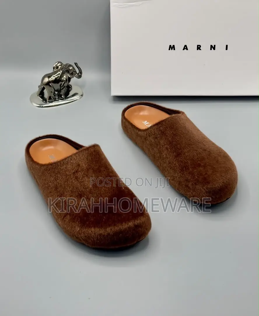 Marni Suade Slippers