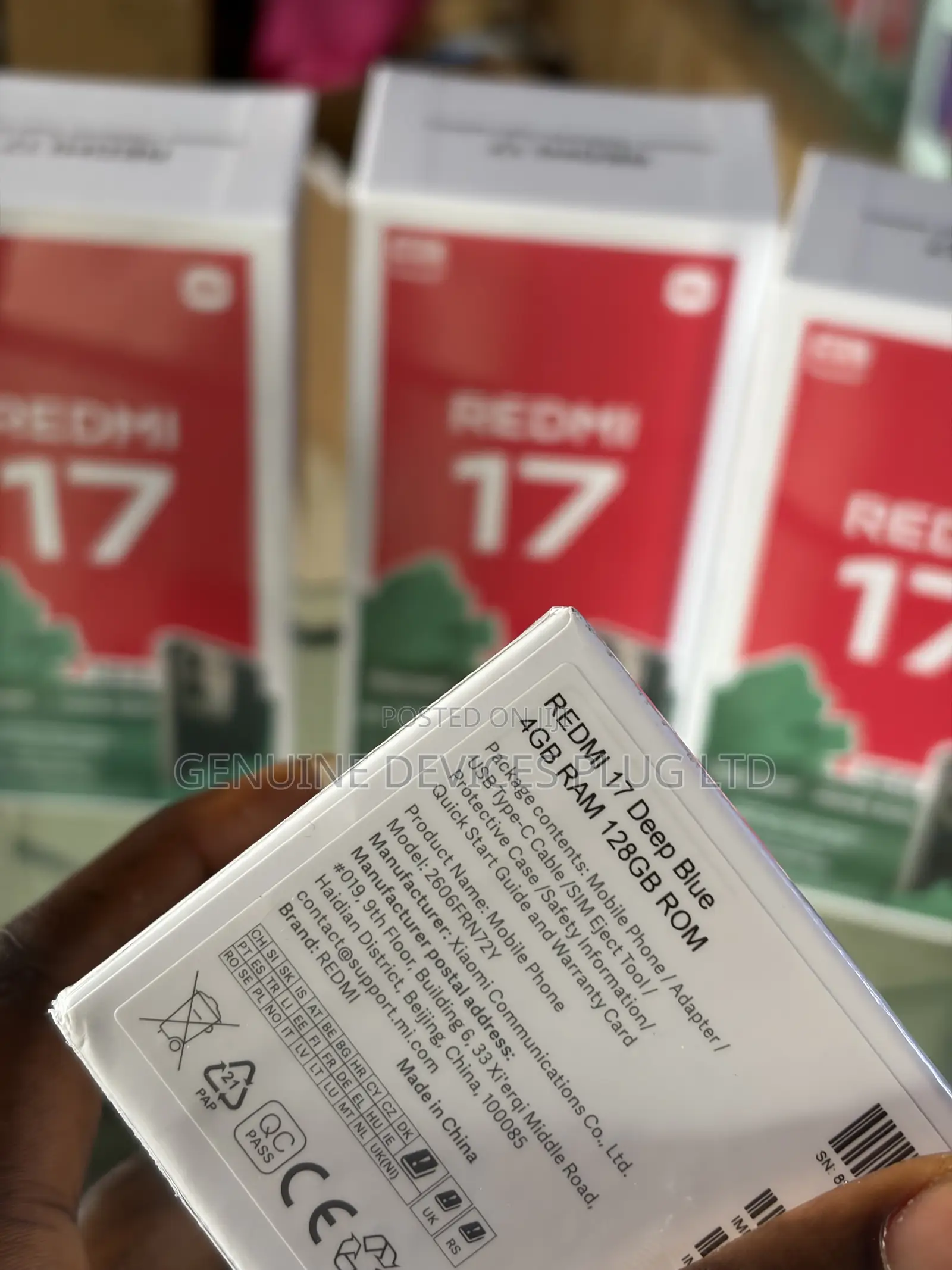 New Xiaomi 17 256 GB Black