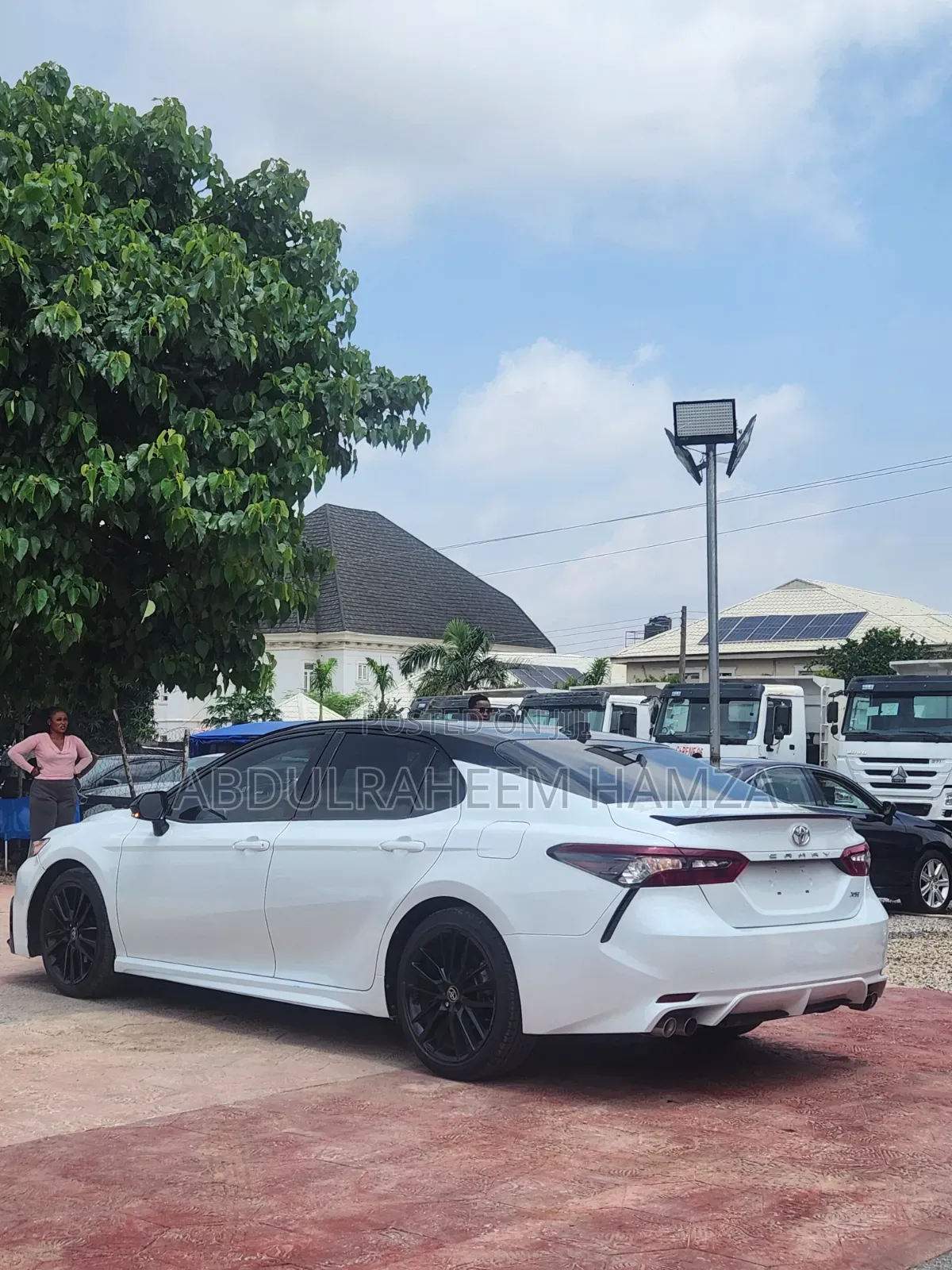 Toyota Camry 2021 White