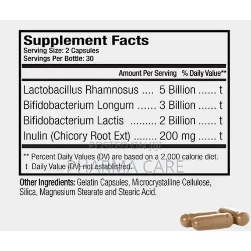 G.i. Balance 60ct Unique Blend of Probiotics Formulated to Support