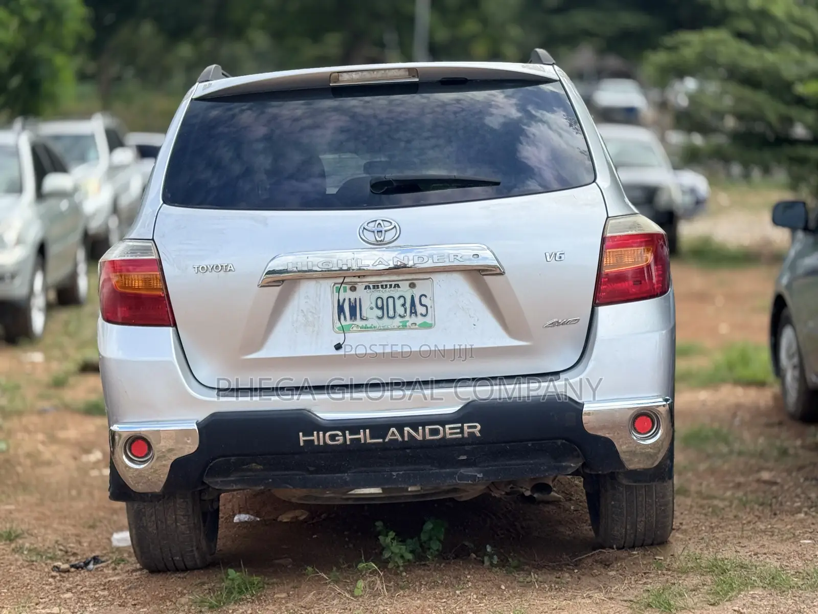 Toyota Highlander 4x4 2008 Silver