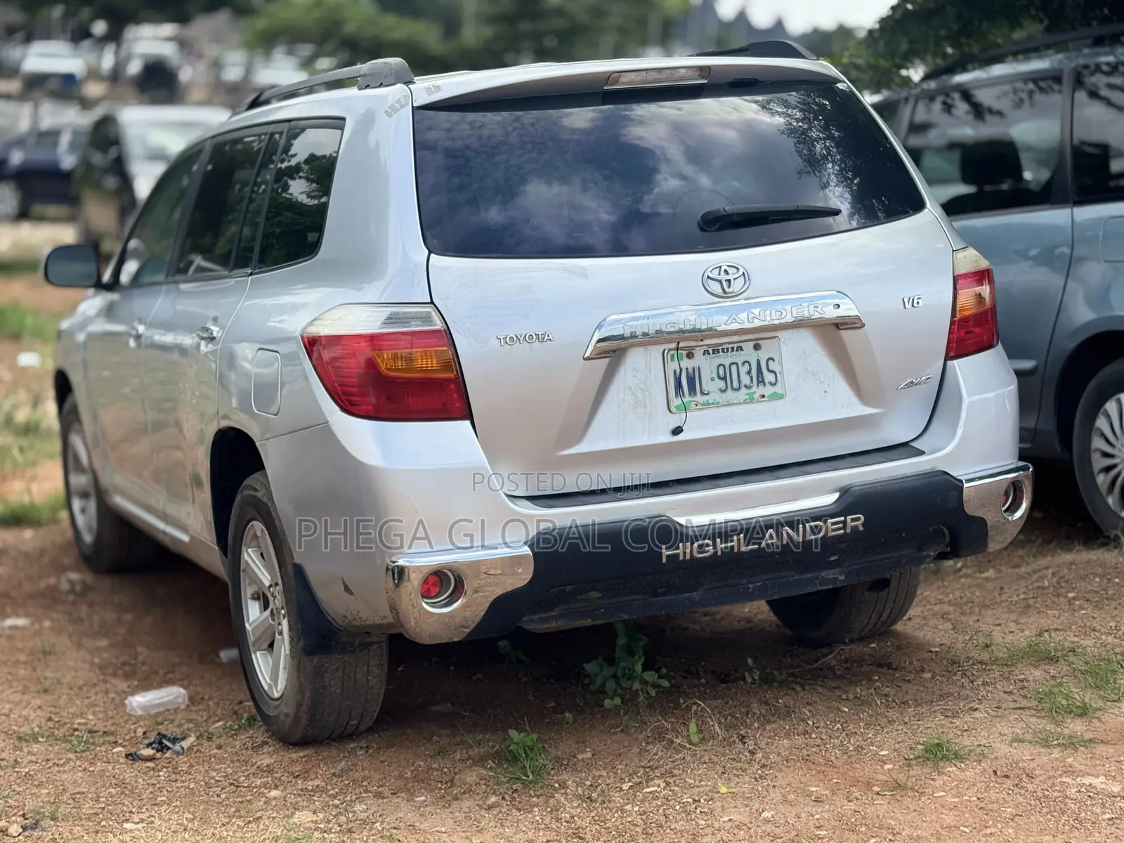 Toyota Highlander 4x4 2008 Silver