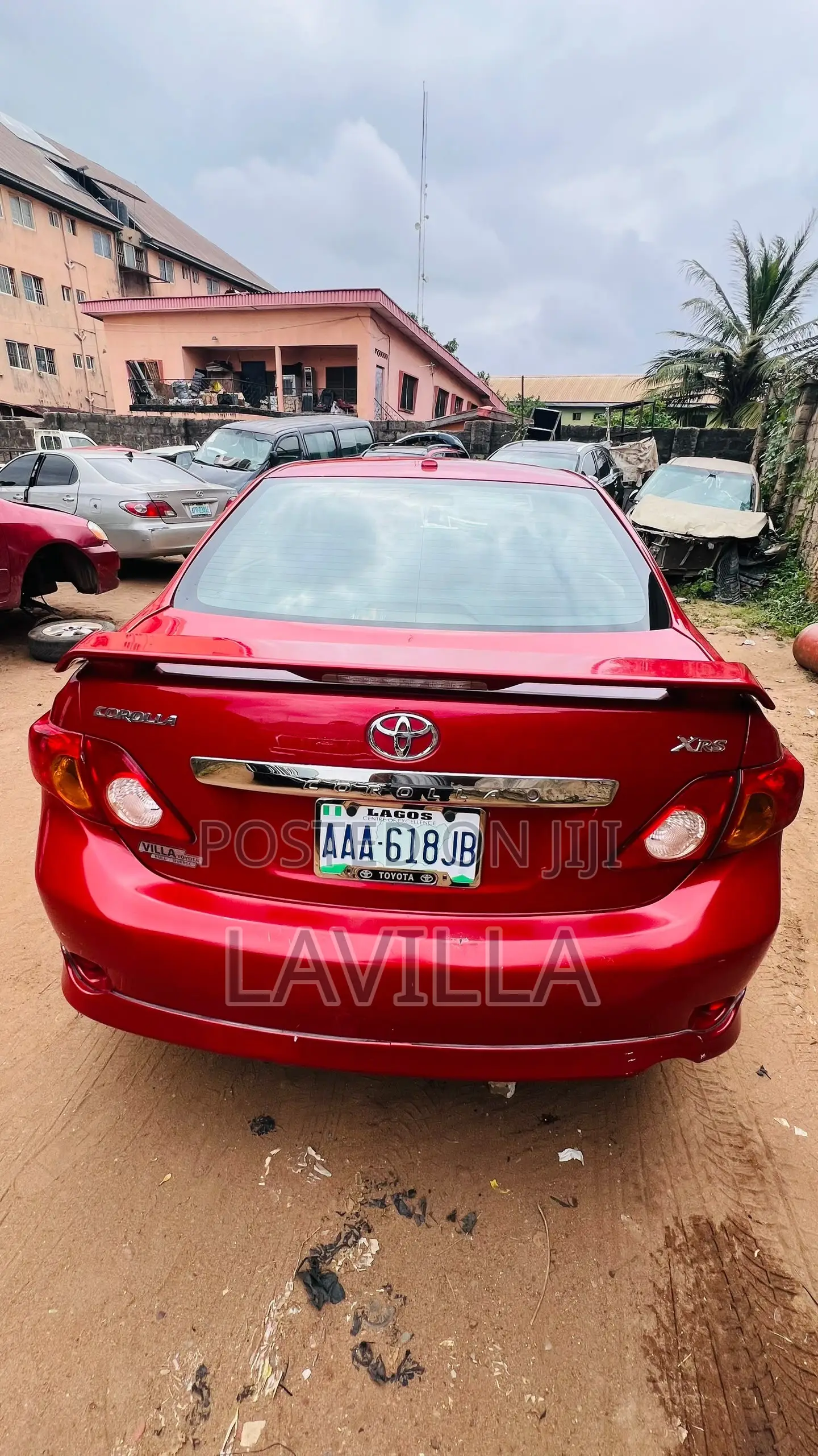 Toyota Corolla XRS 4dr Sedan (2.4L 4cyl 5A) 2009 Red