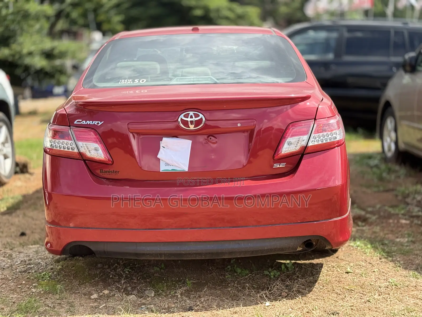 Toyota Camry SE 4dr Sedan (2.5L 4cyl 6A) 2011 Red