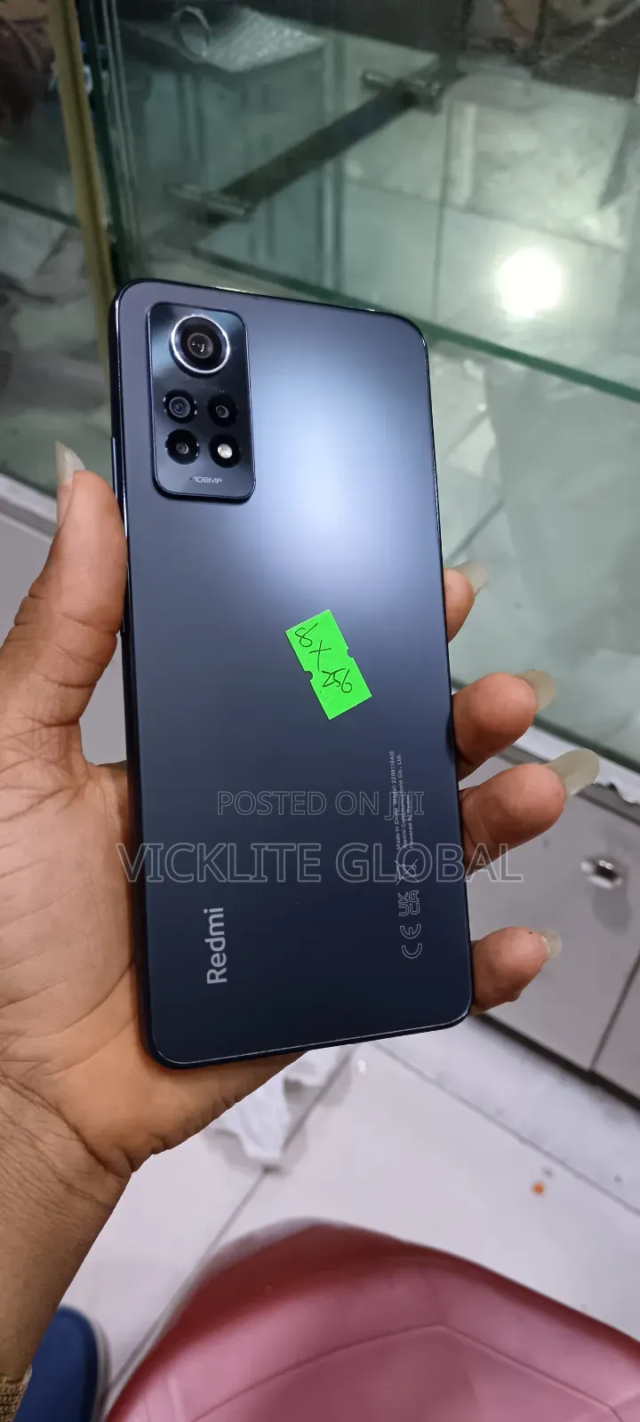 Xiaomi Redmi Note 12 Pro 4G 256 GB Black