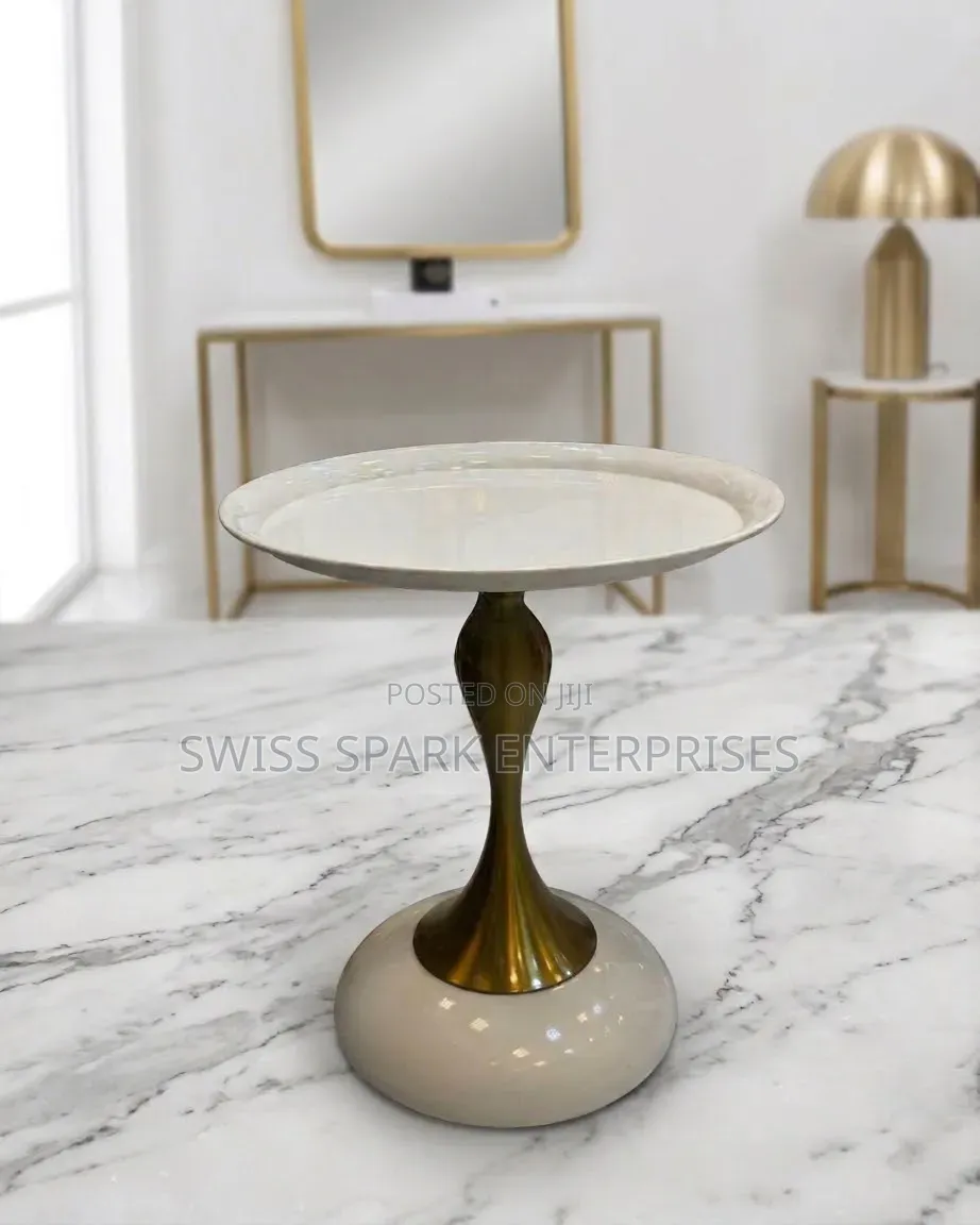 Contemporary Sculptural Accent Table