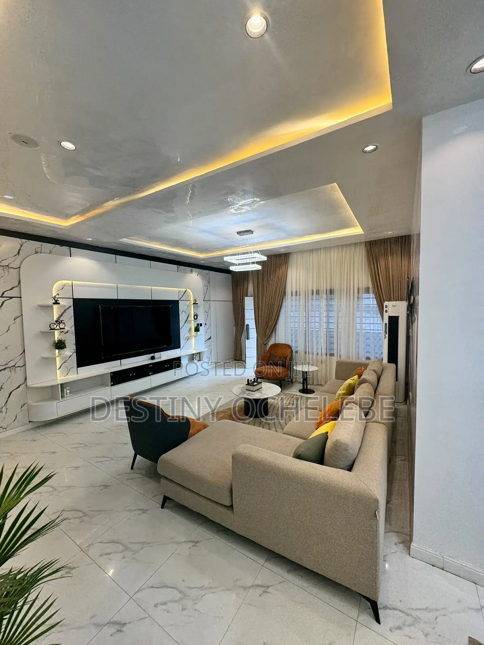 Furnished 3bdrm Block of Flats in Maitama for rent