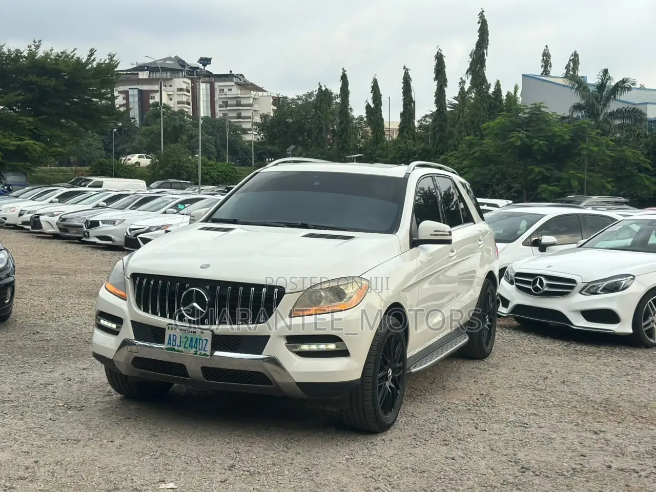 Mercedes-Benz M Class 2013 White