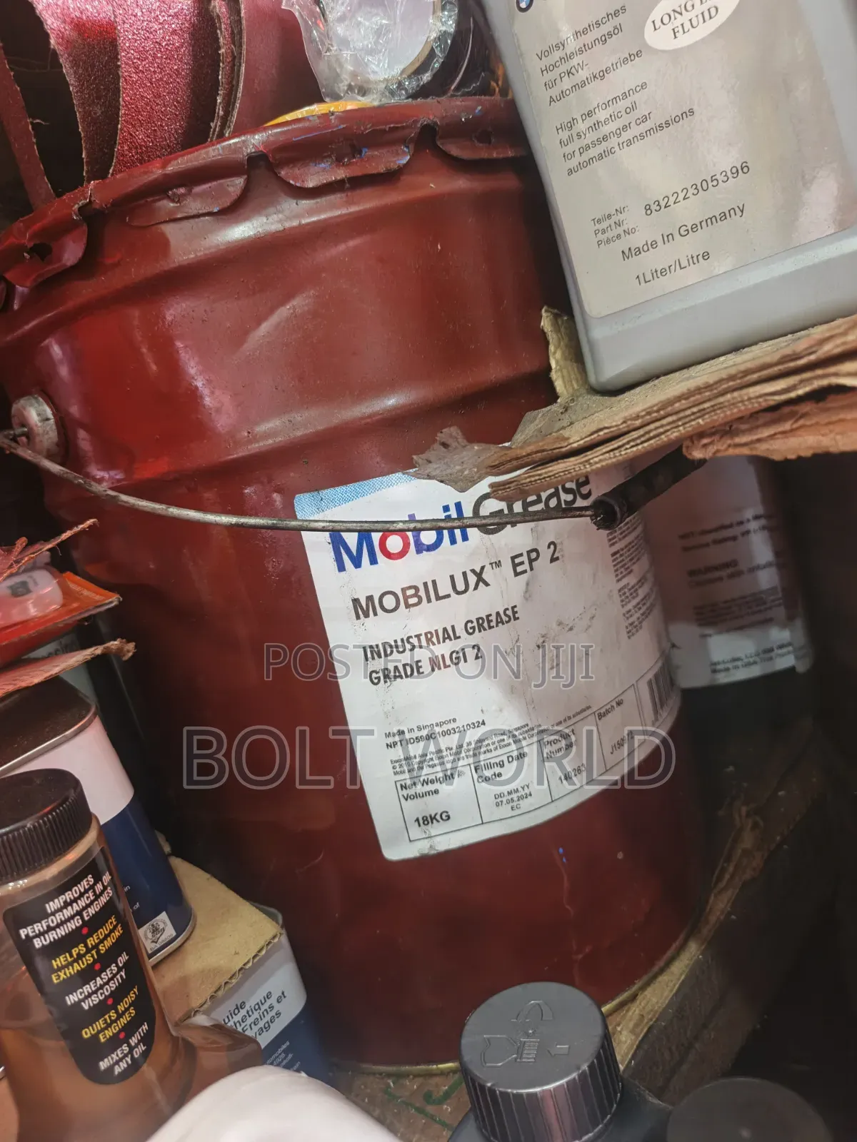 Mobile Mobilux Ep2 Multipurpose Grease NLGI Grade 18kg