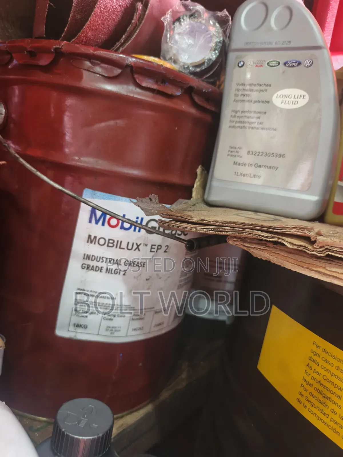 Mobile Mobilux Ep2 Multipurpose Grease NLGI Grade 18kg