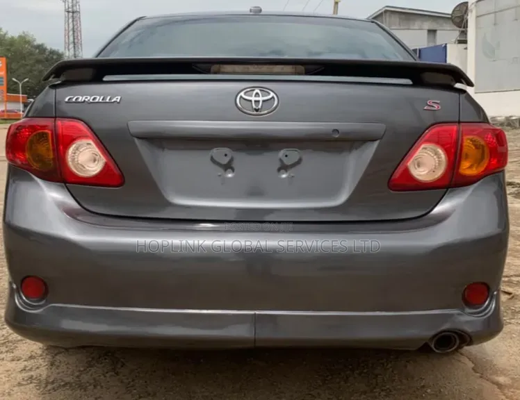 Toyota Corolla Sprinter 180i 2008 Gray